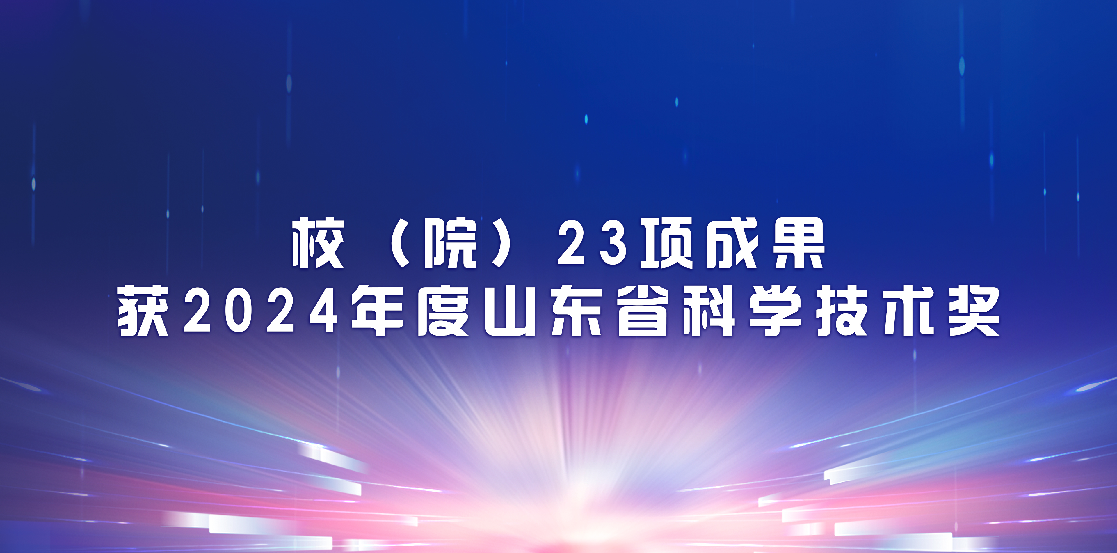 校（院）23项成果获2024年...